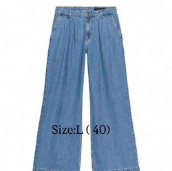 Zara wide leg jeans
