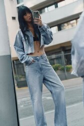 Trf straight leg jeans