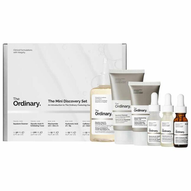 Mini discovery skincare gift set