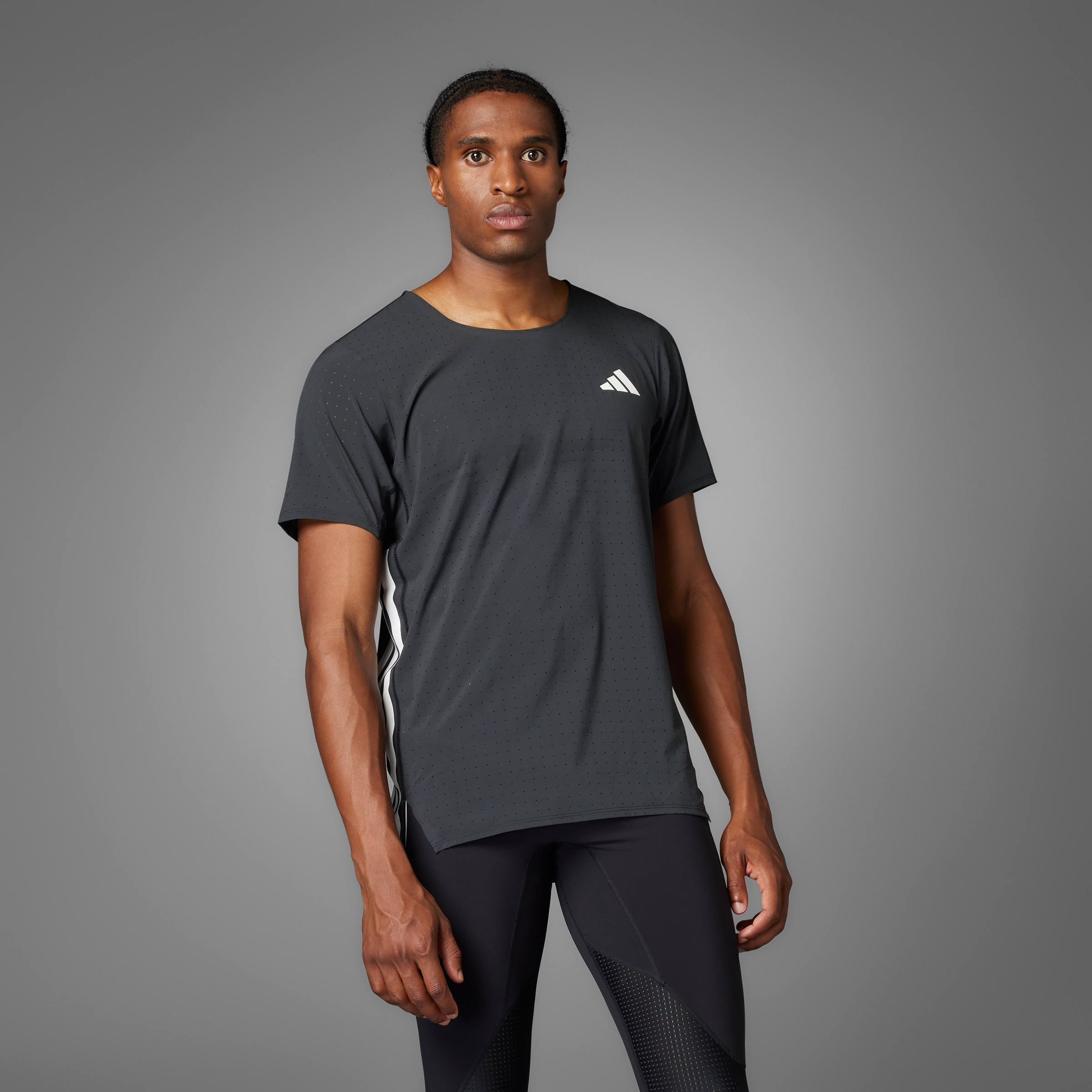 ADIZERO TEE M BLACK