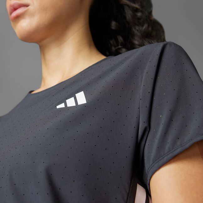 ADIZERO TEE W BLACK