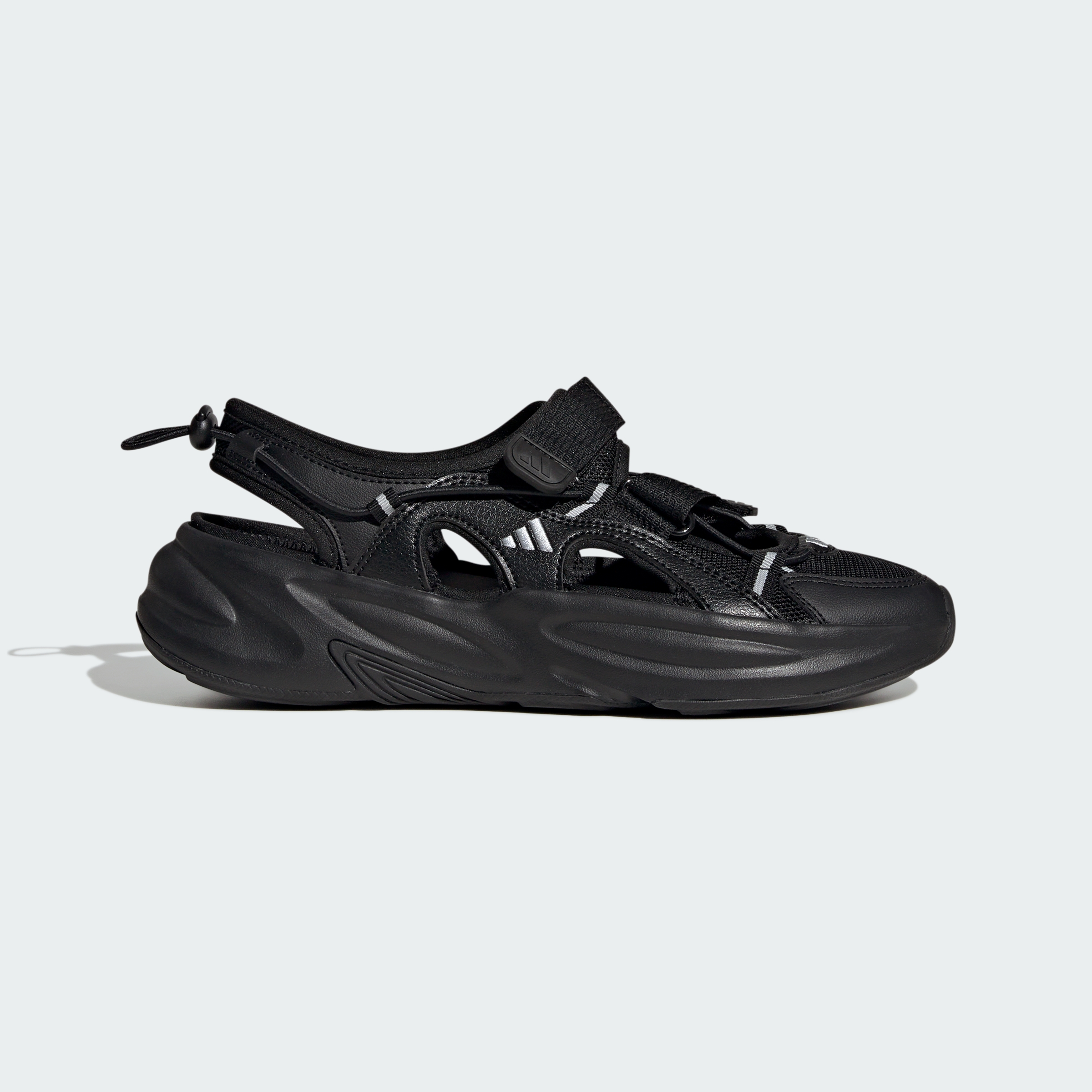 OZWAVE SANDAL CBLACK/CBLACK/SILVMT