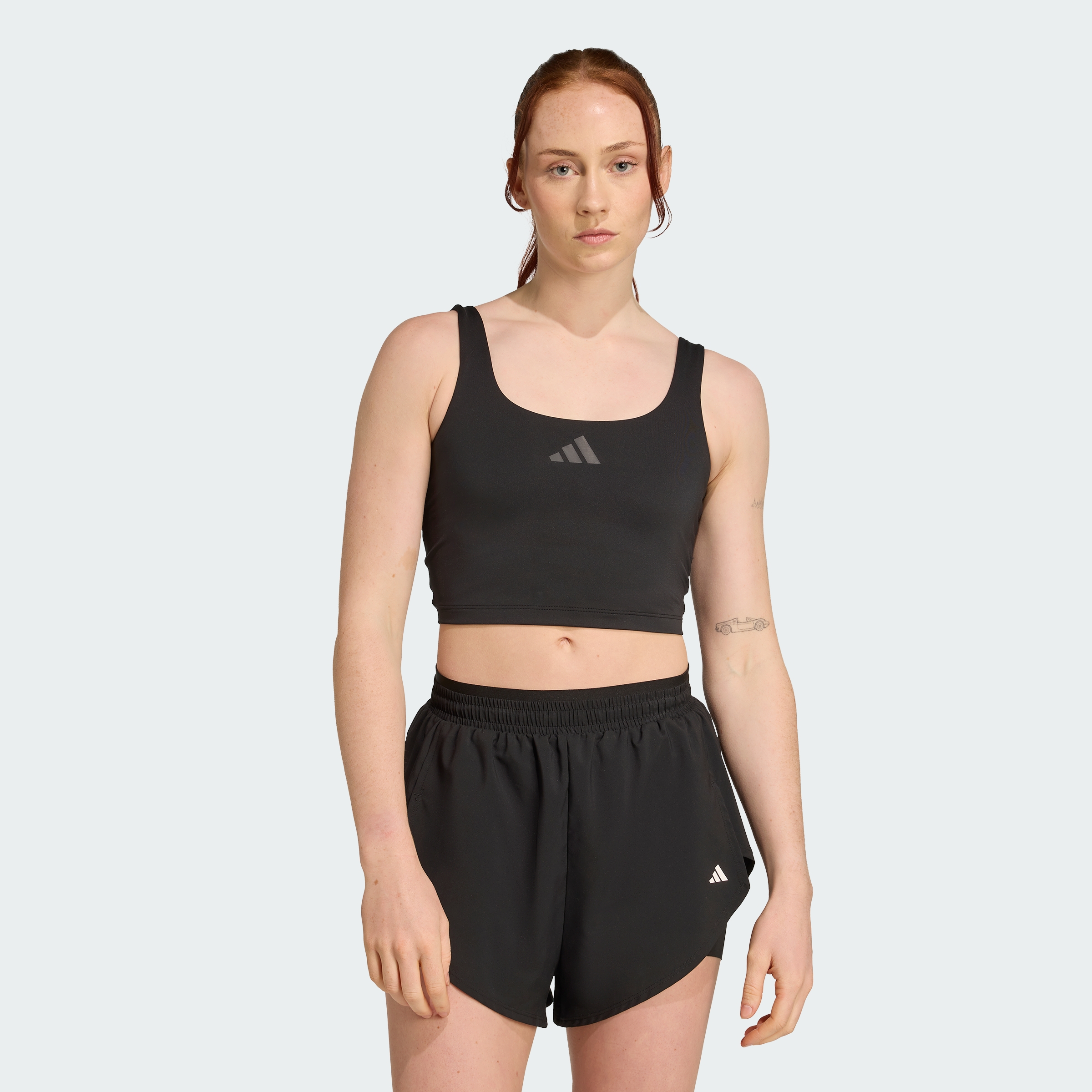 OPTIME Bra Tank BLACK