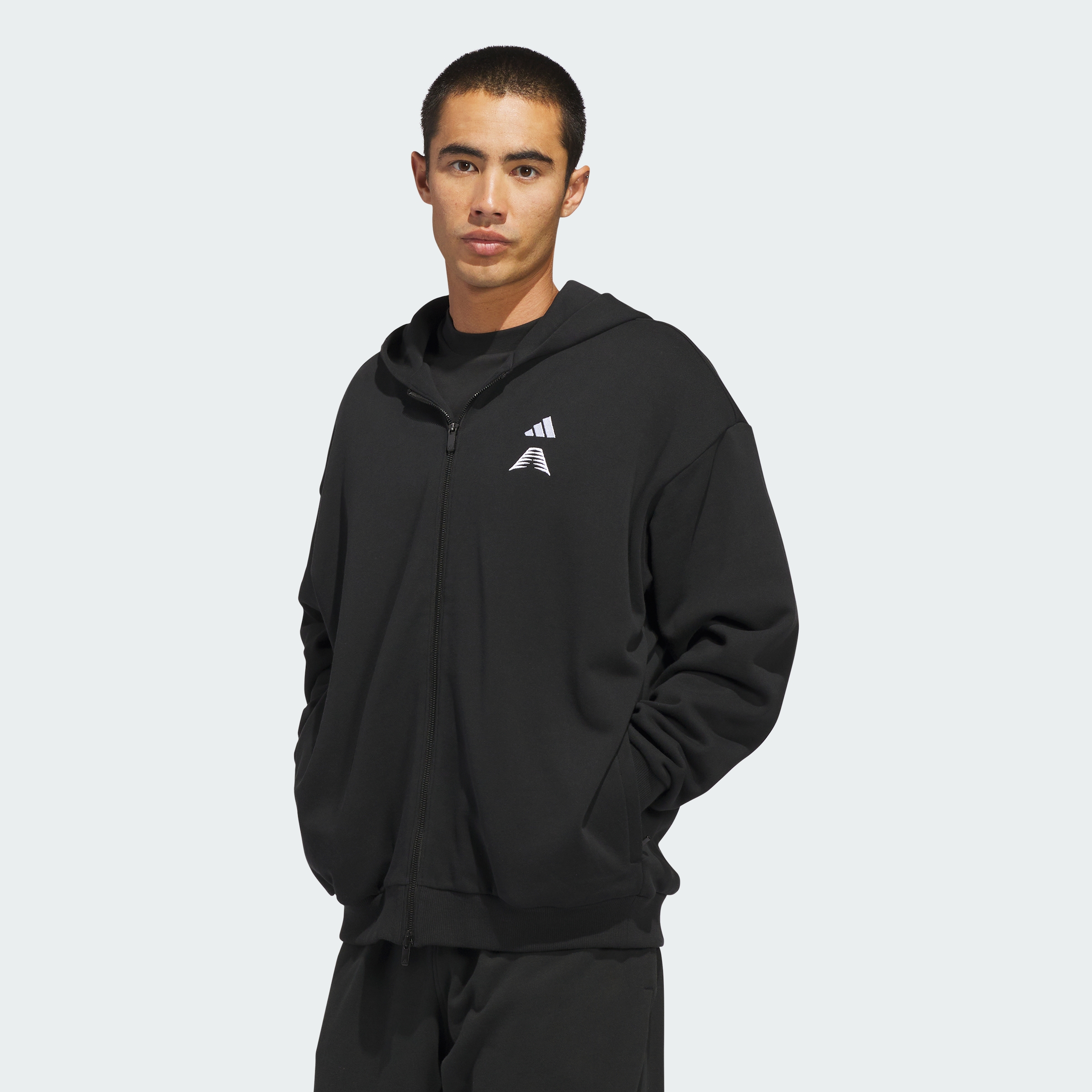 ANTED FZ HOODY BLACK