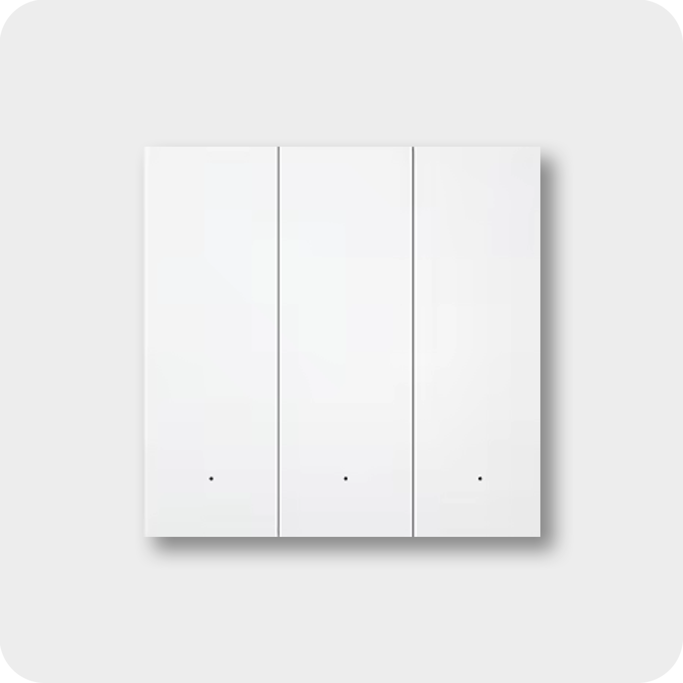 MixSwitch 3 gang , white color