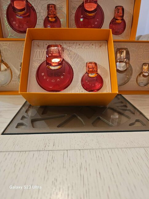 Bvlgari omnia coral set