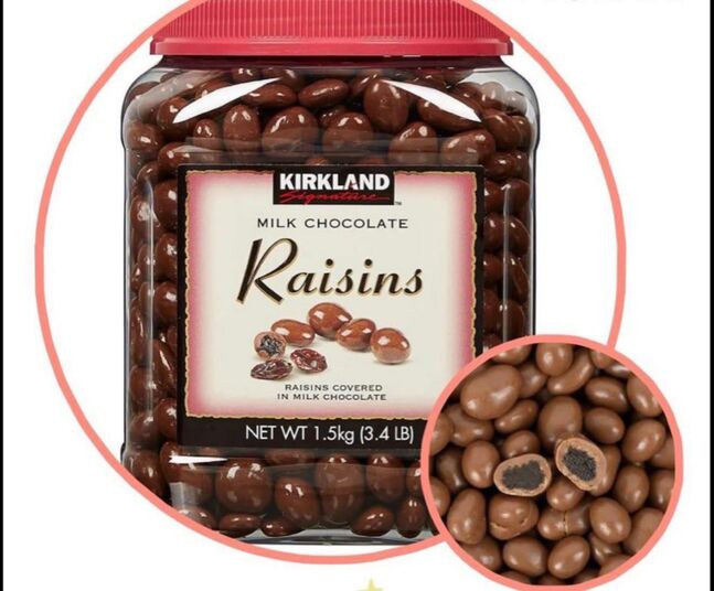 Raisens chocolate