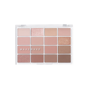 WAKEMAKE Soft Blurring Eye Palette 6 color 05 Mute Coral Blurring