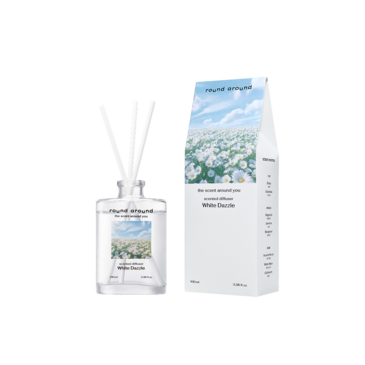 Round around Scented Diffuser 100ml White Dazzle