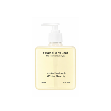 Round around Scented Hand Wash 300ml White Dazzle