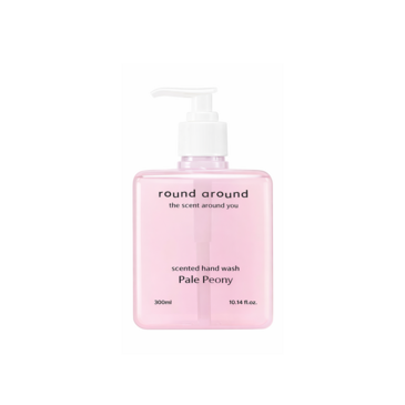 Round around Scented Hand Wash 300ml Pale Peony
