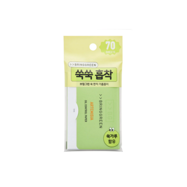 BRING GREEN Artemisia Oil Control Paper 70ea