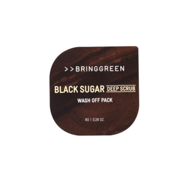 BRING GREEN Black Sugar Deep Scrub Wash Off Pack 8g