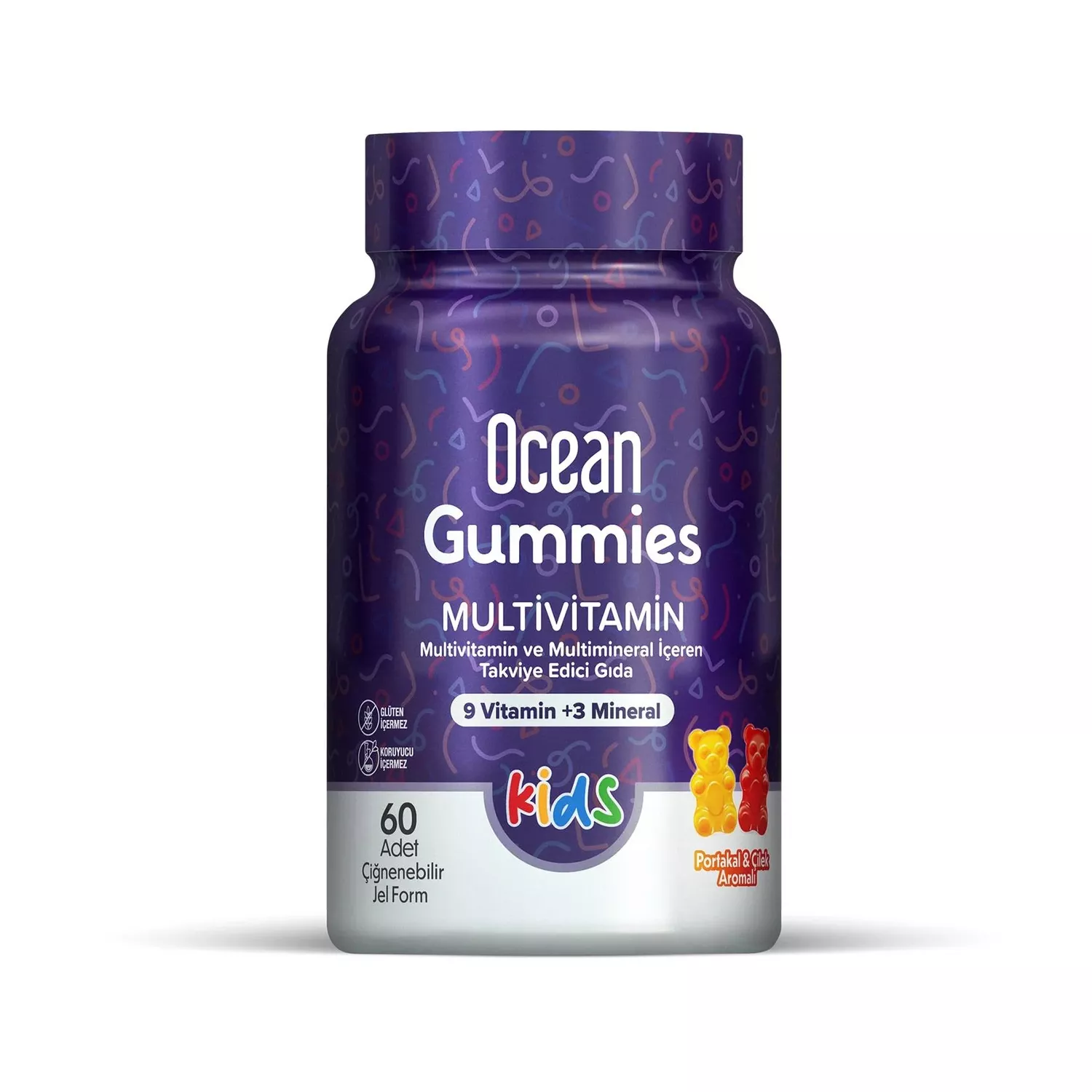 ORZAX Ocean ocean Gummies Multivitamin Kids №60