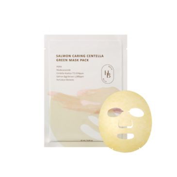Salmon Caring Centella Green Mask Pack 