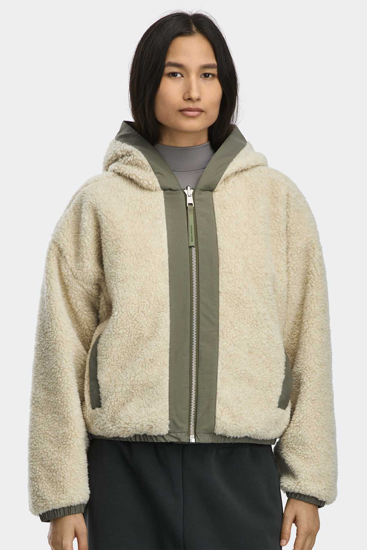 Бомбер, Alberni Reversible Fleece Bomber