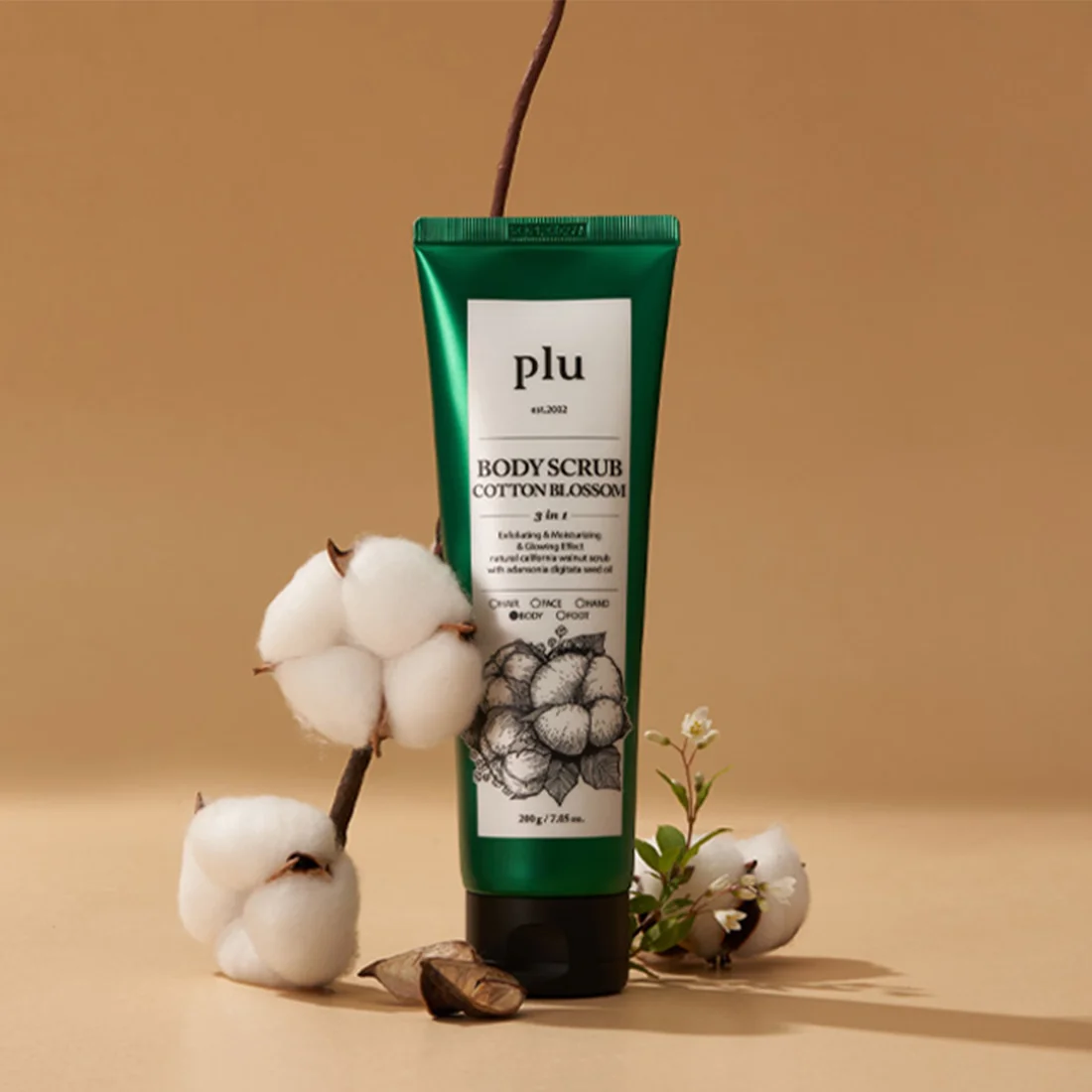 plu Body Scrub Cotton Blossom
