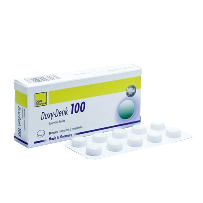 Докси-Денк 100мг №20 - шахмал