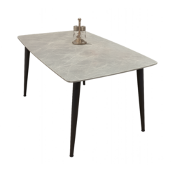 Okay Гал тогооны ширээ Glossy Italian Rion Oval