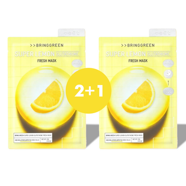 BRING GREEN Super Lemon Glutathione Fresh Mask 10EA