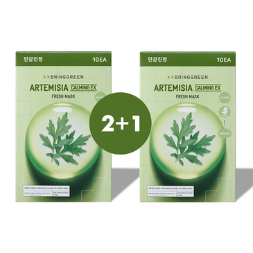 BRING GREEN Artemisia Calming EX Fresh Mask Sheet 10ea