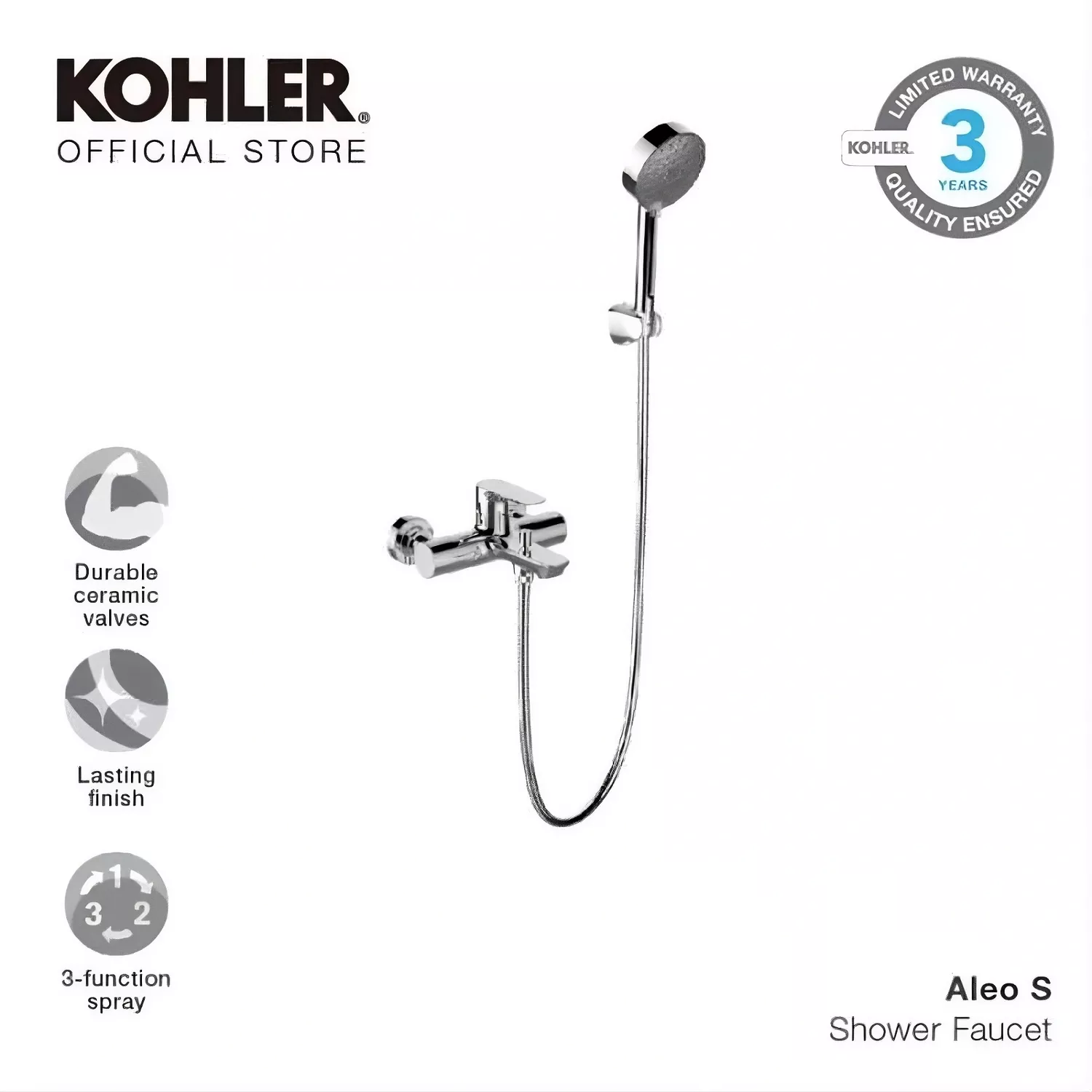 ALEO S EXPOSED BATH & SHOWER FAUCET