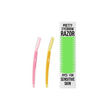 IDEAL FOR MEN 2 in 1 Eyebrow Razor 2ea