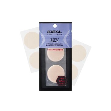 IDEAL FOR MEN Nipple Band 12ea 6 usage Skin