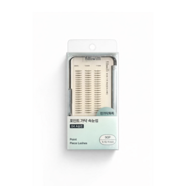 Fillimilli Point Piece Lashes 04 A shape 9,10,11mm 90ea