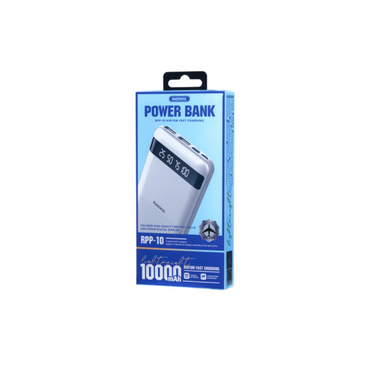 Remax RPP-10 10000Mah Power Bank White