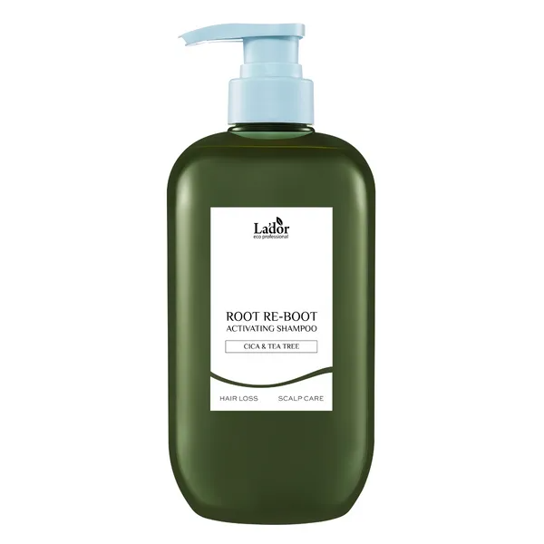 LADOR ROOT RE-BOOT ACTIVATING SHAMPOO (CICA & TEA TREE) 350ml
