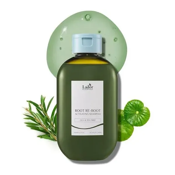 LADOR ROOT RE-BOOT ACTIVATING SHAMPOO (CICA & TEA TREE) 350ml