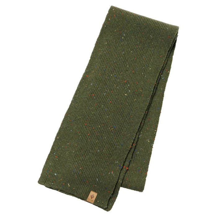 RIB KNIT LIGHT SCARF #1