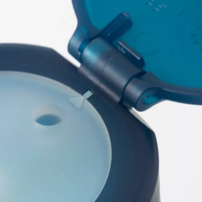 CLEAR BOTTLE STRAW 0.35L