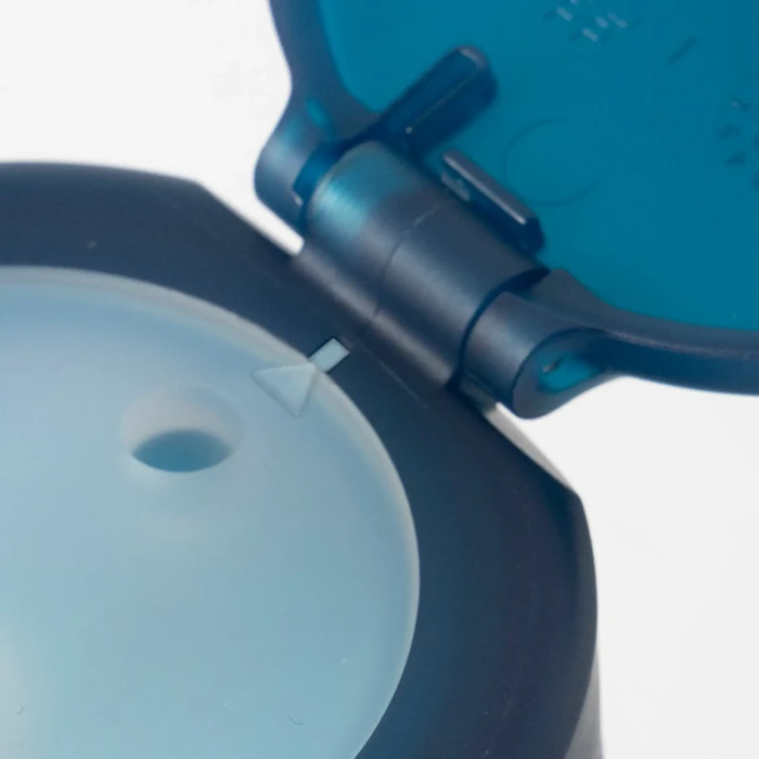 CLEAR BOTTLE STRAW 0.35L