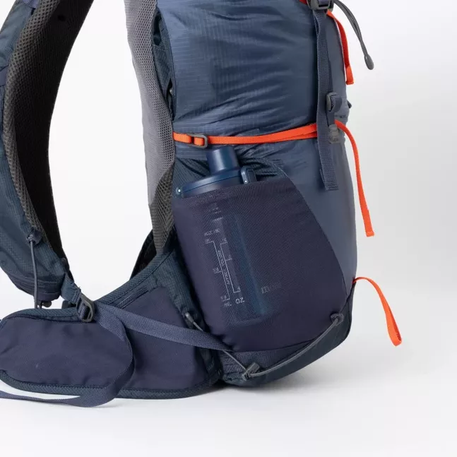 CLEAR BOTTLE STRAW 0.35L