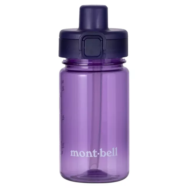 CLEAR BOTTLE STRAW 0.35L