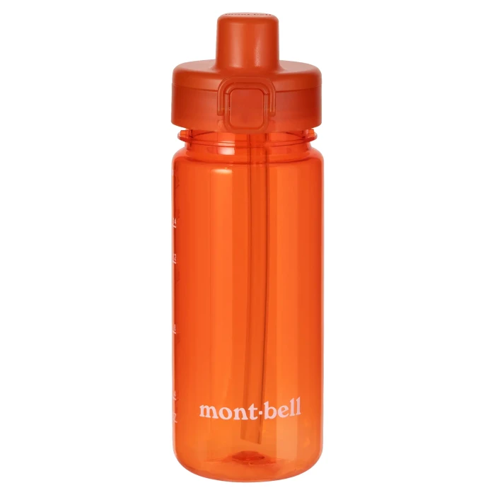 CLEAR BOTTLE STRAW 0.5L