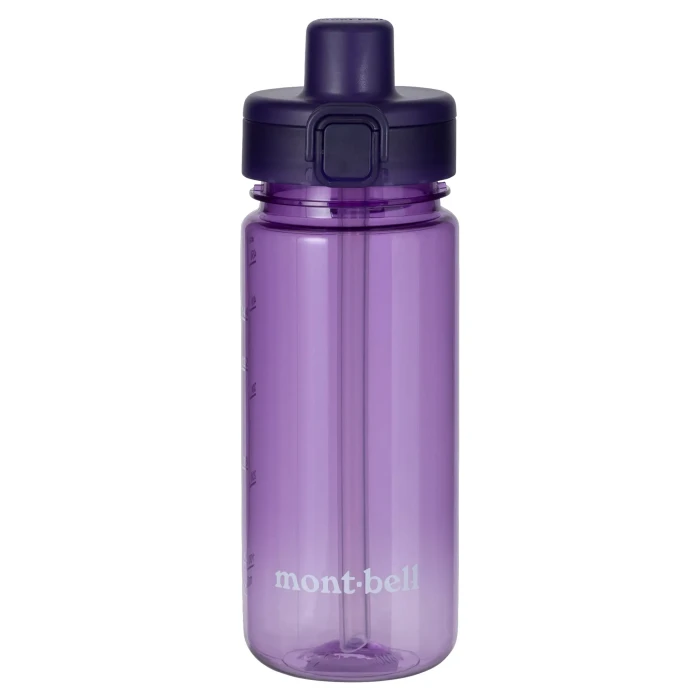 CLEAR BOTTLE STRAW 0.5L