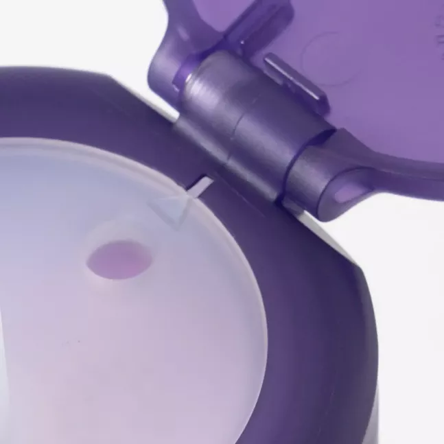 CLEAR BOTTLE STRAW 0.5L