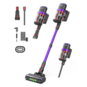 Teendow V20 STRONG Cordless Vacuum Cleaner, Purple