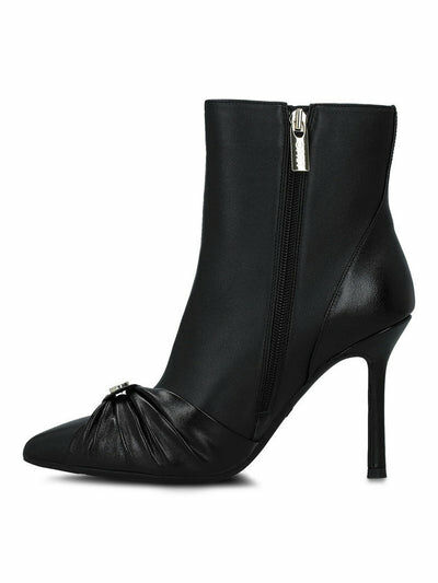 GIUSY 08 - ANKLE BOOT NAPPA/SHINY NAPPA BLACK