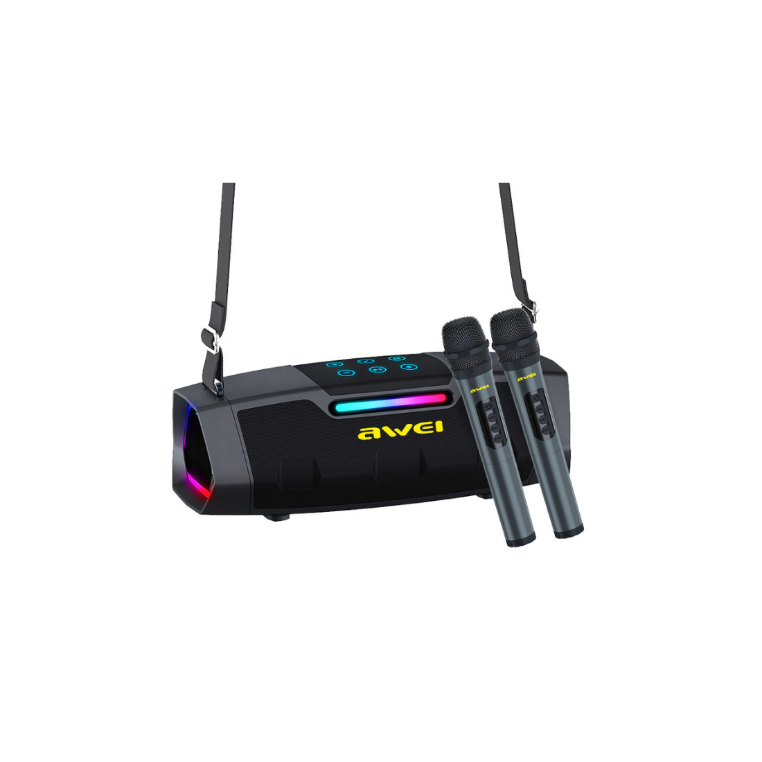 Awei KT28 30W Outdoor Karaoke Speakers Black