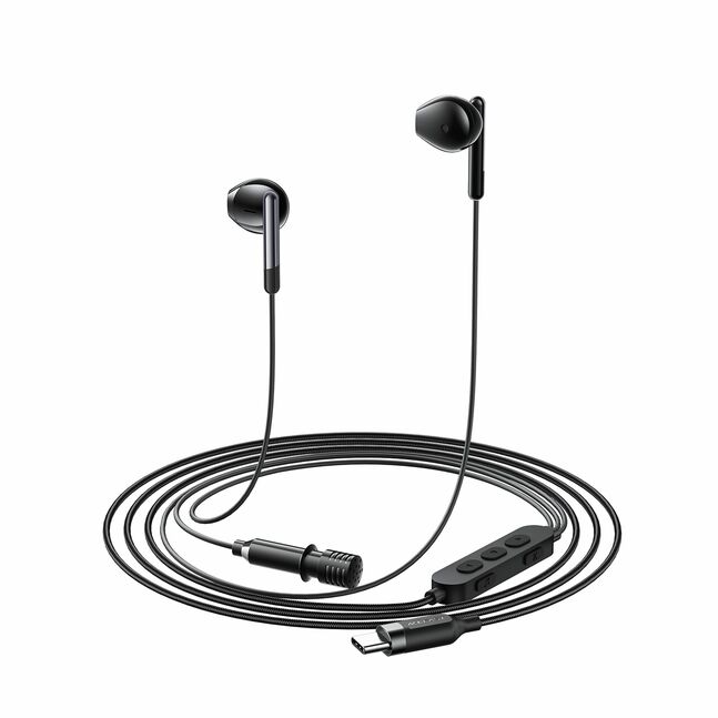 Acefast L12 USB-C semi-in-ear karaoke wired earphones