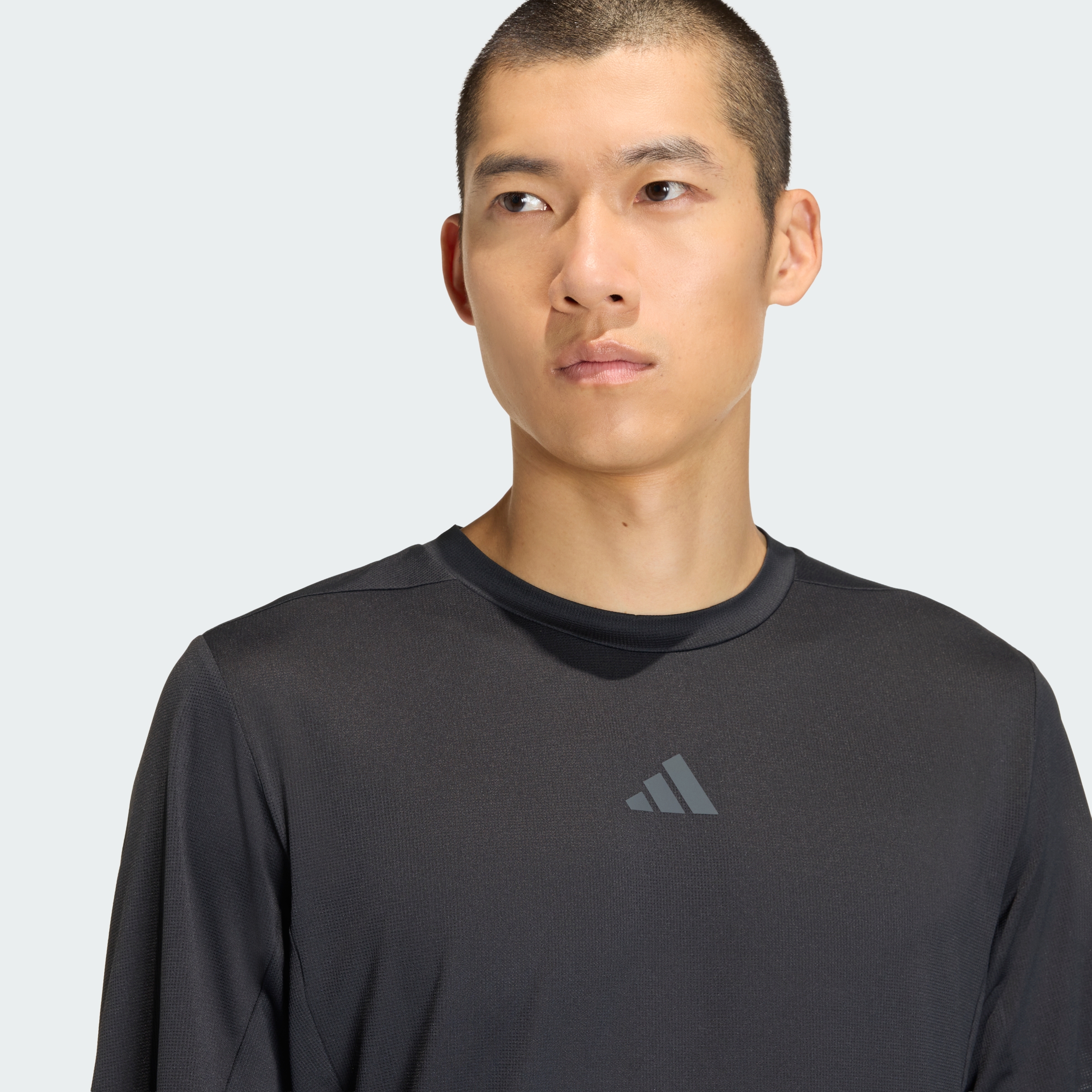 ES+ 3S L/S TEE BLACK