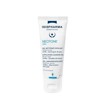 Isispharma Neotone Gel цэвэрлэгч гель арьс өнгө цайруулах гуужуулагчтай 40мл