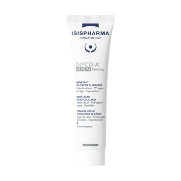 Isispharma Glyco A medium peeling шөнийн тос AHA 10% агуулсан гуужуулагчтай 30мл