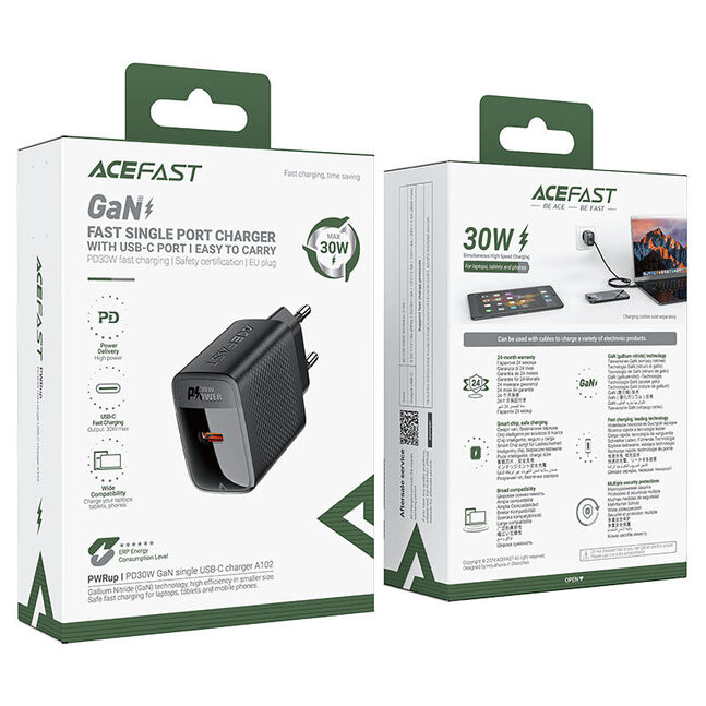 Acefast A102 PD30W single USB-C charger