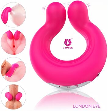 Couple Vibrator for Penis & Clitoral Stimulation Sex Toy