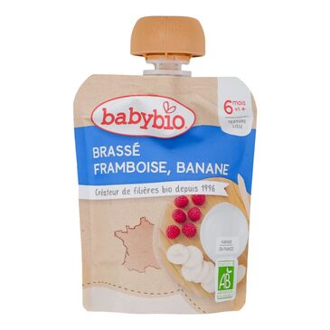 Babybio тараг бөөрөлзгөнө гадил үнээний сүүний 6+ сар 90гр